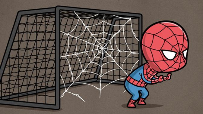 Komik Lucu Ketika Superhero Menekuni Dunia Olahraga ...