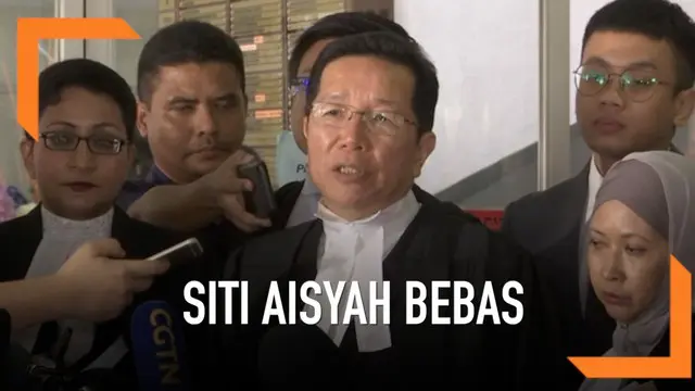Siti Aisyah bebas dari dakwaan pembunuhan Kim Jong Nam setelah Jaksa menarik dakwaan tersebut terhadapnya. Hakim dan Jaksa tidak memberikan alasan sebenarnya dibalik bebasnya Siti Aisyah.