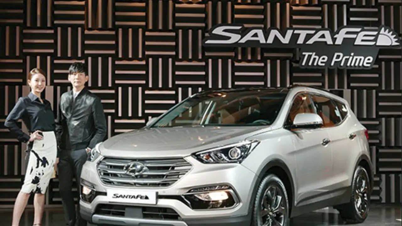 Hyundai Santa Fe Facelift 2016