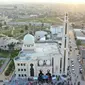 Masjid Istiqlal Gaza Jadi Simbol Persaudaraan Palestina dan Indonesia. foto: istimewa