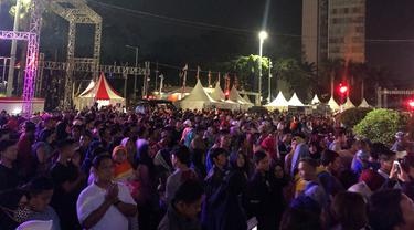 Warga memadati Jakarta Muharram Festival, Sabtu (31/8/2019).