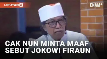 Emha Ainun Najib atau Cak Nun jadi perbincangan usai ucapannya pada Joko Widodo. Cak Nun menyebut Jokowi Firaun dalam sebuah acara. Usai dikecam, Cak Nun mengklarifikasi dan meminta maaf atas ucapannya.