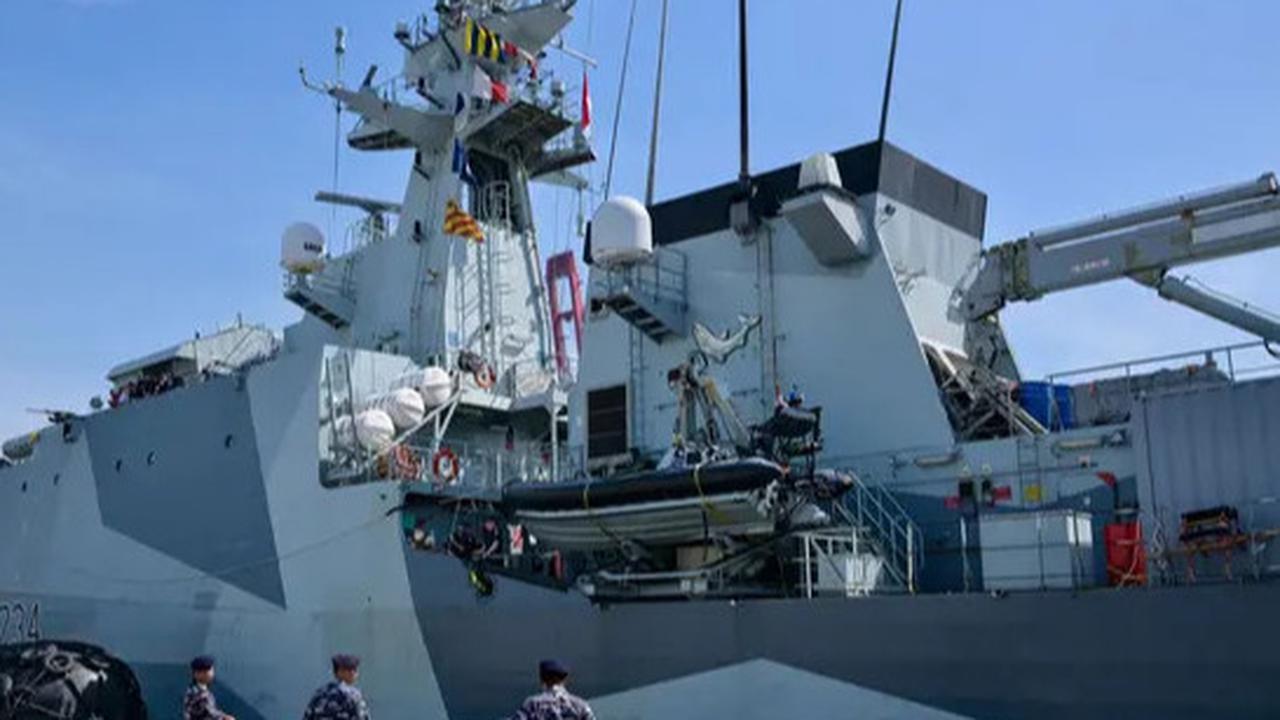 Perkuat Kerja Sama Militer, Kapal Angkatan Laut Inggris HMS Spey Berlabuh di Jakarta