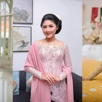 Untuk tampilan yang lebih ningrat, kebaya kutubaru full payet dari Erina Gudono bisa jadi pilihan [@erinagudono]