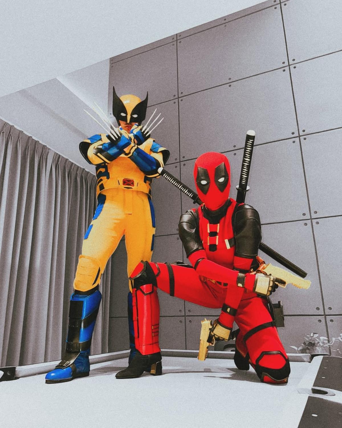 Potret Kocak Awkarin dan Abyakta Ernoult Cosplay Karakter Film, dari Deadpool hingga Pokemon