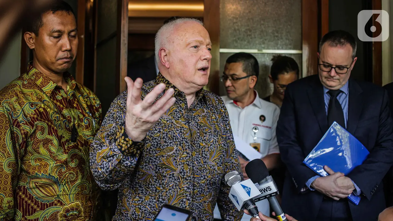 Duta Besar Australia Gary Quinlan Datangi Kemenko Polhukam