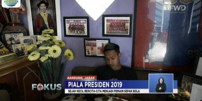Profil Beckham Putra, Gelandang Persib Termuda di Piala Presiden 2019