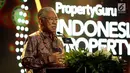 Menteri Perdagangan Enggartiasto Lukita memberikan sambutan saat menghadiri penghargaan PropertyGuru Indonesia Property Awards 2018 di Jakarta, Kamis (20/9). Pada kesempatan ini, terdapat 33 nominasi yang terdiri dari 4 kategori (Liputan6.com/Johan Tallo)