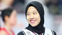 Pevoli Indonesia yang bermain untuk Red Sparks, Megawati Hangestri. (Bola.com/Dok.Instagram&nbsp;Megawati Hangestri).