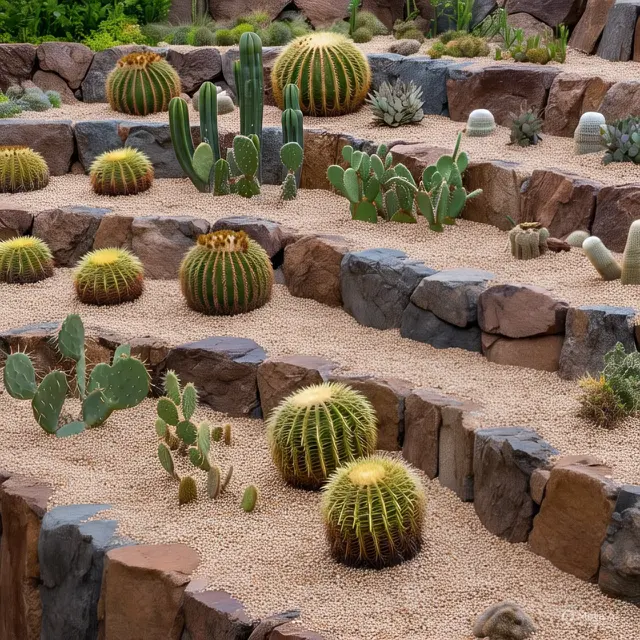 Model Taman Batu Kerikil