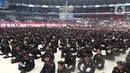 Kegiatan ini  diisi oleh pidato Ketua Umum Surya Paloh dan Bakal Calon Presiden 2024 Anies Baswedan. (Liputan6.com/Angga Yuniar)