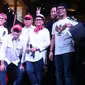 Personil Elek Yo Band yang terdiri dari Menaker dan beberapa para menteri pemerintahan.