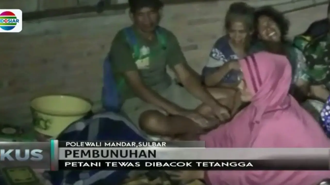 Nasib Tragis Petani Polewali Mandar Dihabisi Tetangga Sendiri 