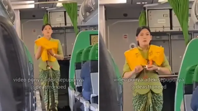 Viral Video Bella Damaika Seorang Pramugari yang Diduga Selingkuhan Elmer Suami Ira Nandha, Terlihat Jutek dan Cemberut (Tangkapan Layar Twitter)
