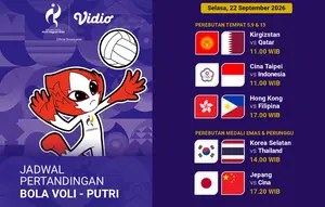 Nonton Asian Games 2026 Women’s Volleyball: Hari Penentuan dan Perjuangan Indonesia Hanya di Vidio