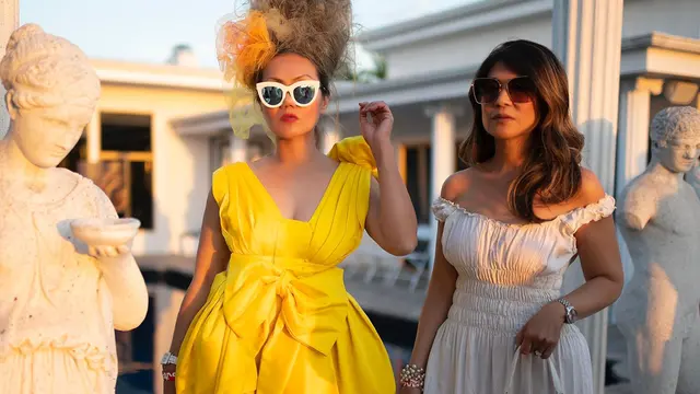 Dela Dewi menghadiri OC Fashion Week (ist)