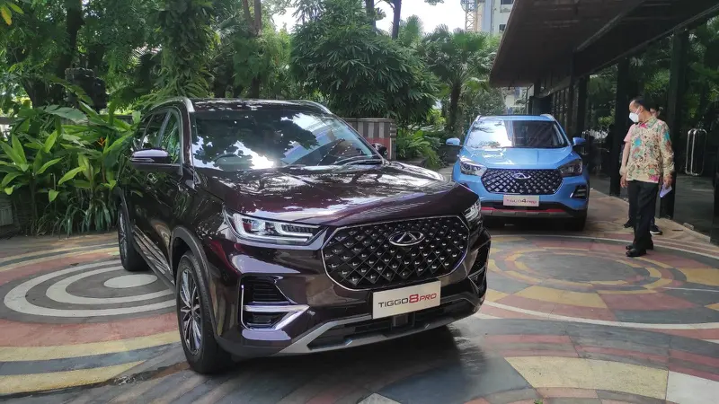 Deretan Mobil Chery yang Siap Dijual di Indonesia (Arief A/Liputan6.com)