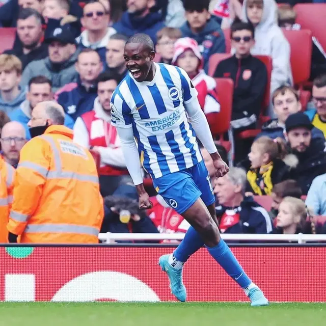 Enock Mwepu - Brighton & Hove Albion - Liga Inggris-2