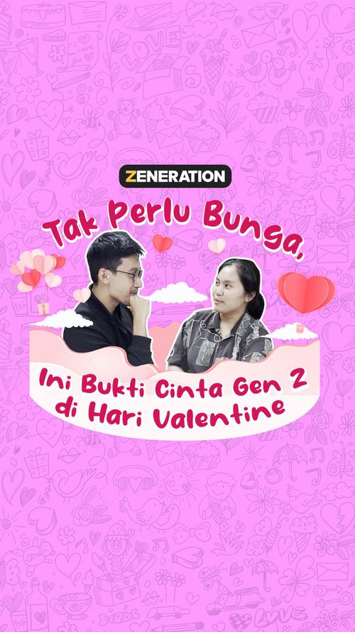 VIDEO: Tak Perlu Bunga, Ini Bukti Cinta Gen Z di Hari Valentine