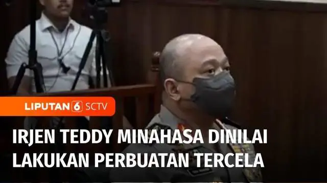 Mantan Kapolda Sumatera Barat, Irjen Pol Teddy Minahasa diberhentikan tidak dengan hormat alias dipecat dalam sidang kode etik yang digelar di Mabes Polri. Teddy dinilai melakukan perbuatan tercela dengan memerintahkan AKBP Dody Prawiranegara menggan...