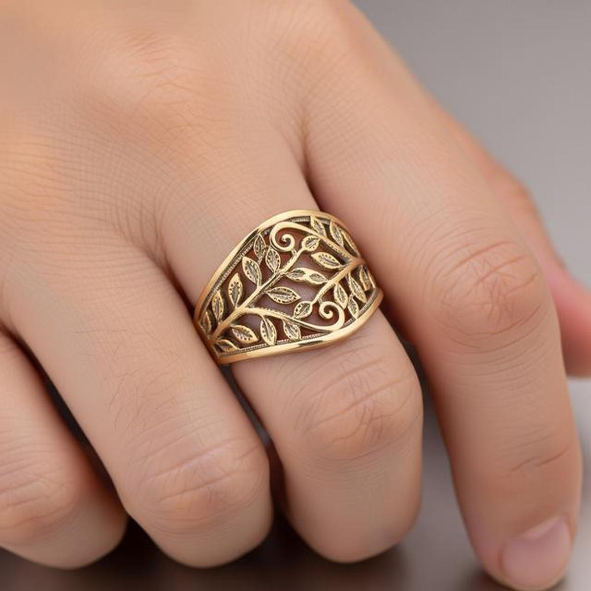 7 Model Cincin Emas yang Cocok untuk Tangan Gemuk, Bikin Jari Terlihat Proporsional