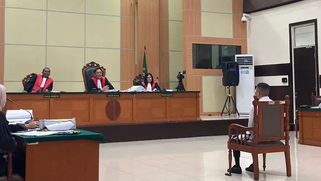 Yudha Arfandi di persidangan