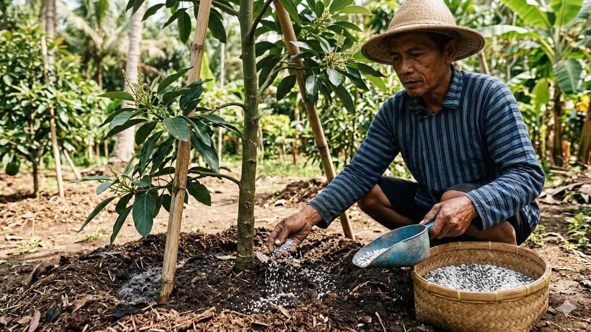 5 Penyebab Pohon Alpukat Kerdil Meski Sudah Diberi Pupuk Rutin