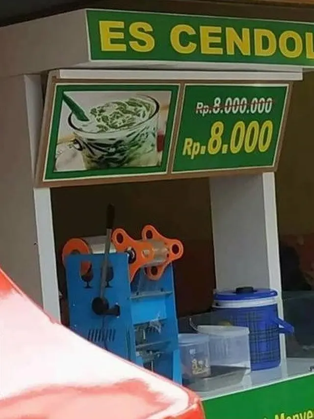 6 Cara Promosi Penjual Cendol dan Dawet Ini Bikin Ngakak