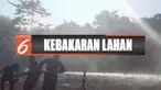 Kebakaran di Mamuju, Sulawesi Barat, memasuki permukiman warga di Korongana, Simboro.