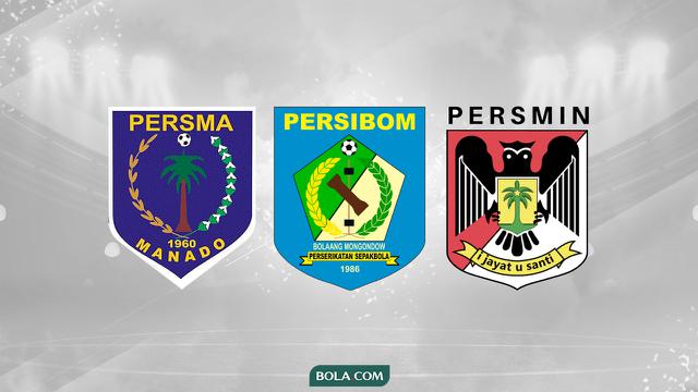Persma Manado, Persibom Bolaang Mongondow dan Persmin Minahasa