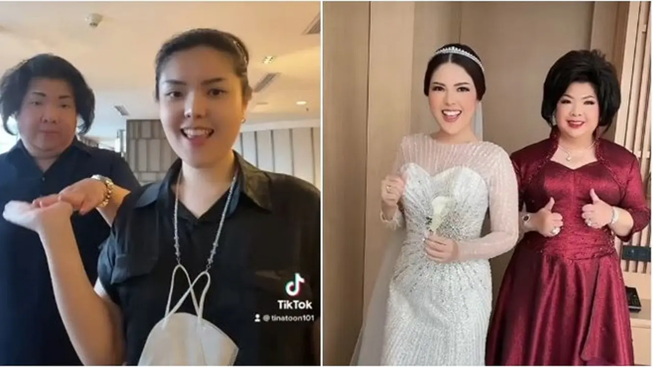 6 Potret Kedekatan Tina Toon dan Ibunda, Senang Diajak Joget TikTok Bareng