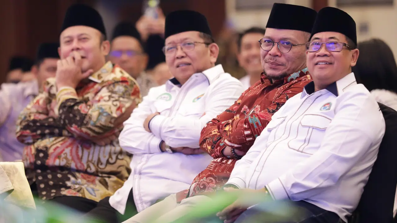 Jelang pembukaan Musyarawah Nasional (Munas) VIII Ikatan Keluarga Alumni Pergerakan Mahasiswa Islam Indonesia (IKA PMII).