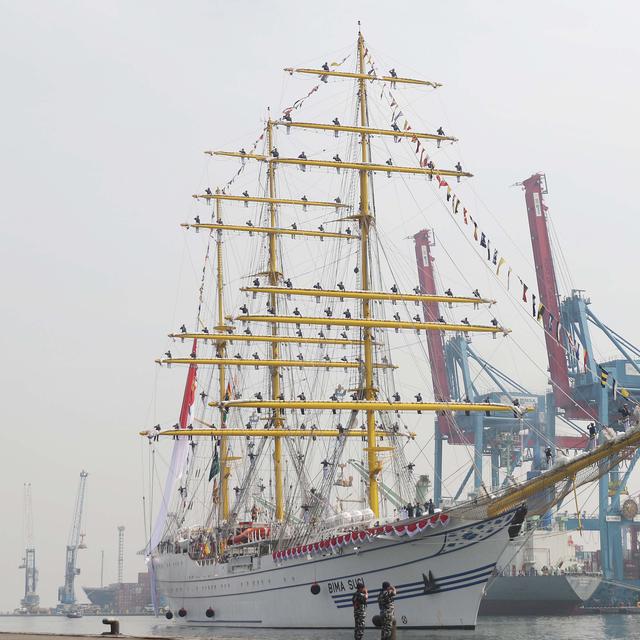 Bertolak Dari Surabaya Kri Bima Ruci Berlayar Ke 9 Negara Surabaya Liputan6 Com