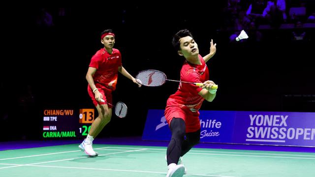Leo Rolly Carnando/Bagas Maulana - Swiss Open 2026 - Bulu Tangkis