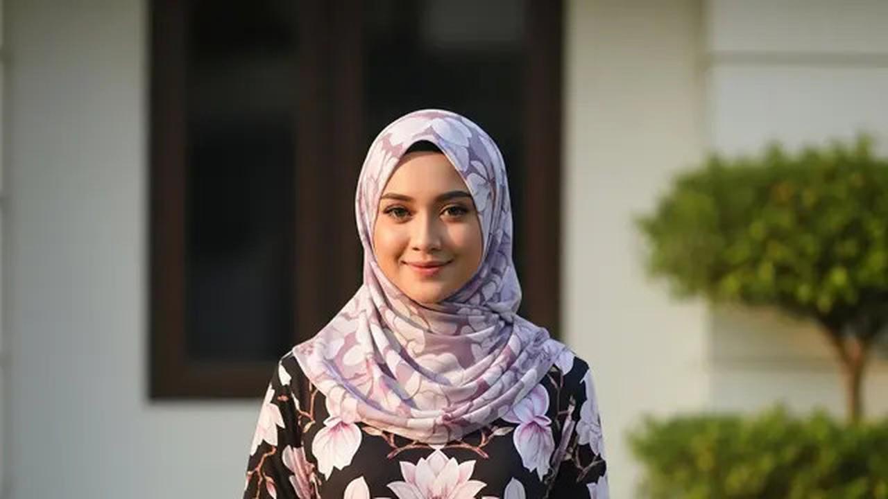 10 Gamis Muslimah Motif Bunga Besar Paling Adem 2025, Stylish &amp; Anti Gerah Sepanjang Hari