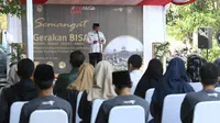 Anggota Komisi X DPR RI, Syaiful Huda meresmikan program adaptasi kebiasaan baru (AKB) di Purwakarta.