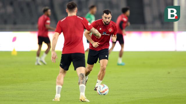 Latihan Resmi Timnas Indonesia Jelang Laga FIFA Matchday Melawan TimnasArgentina