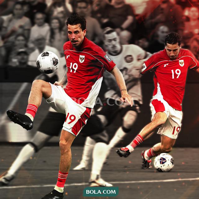 Timnas Indonesia - Aksi Thom Haye saat menghadapi Australia
