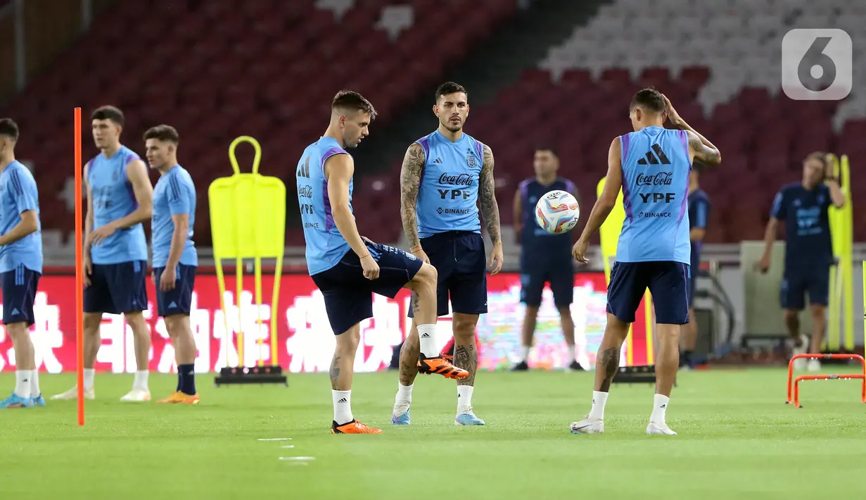 Timnas Indonesia akan menghadapi juara Piala Dunia 2022, Timnas Argentina, dalam laga FIFA Matchday Juni 2023. (Liputan6.com/Helmi Fithriansyah)