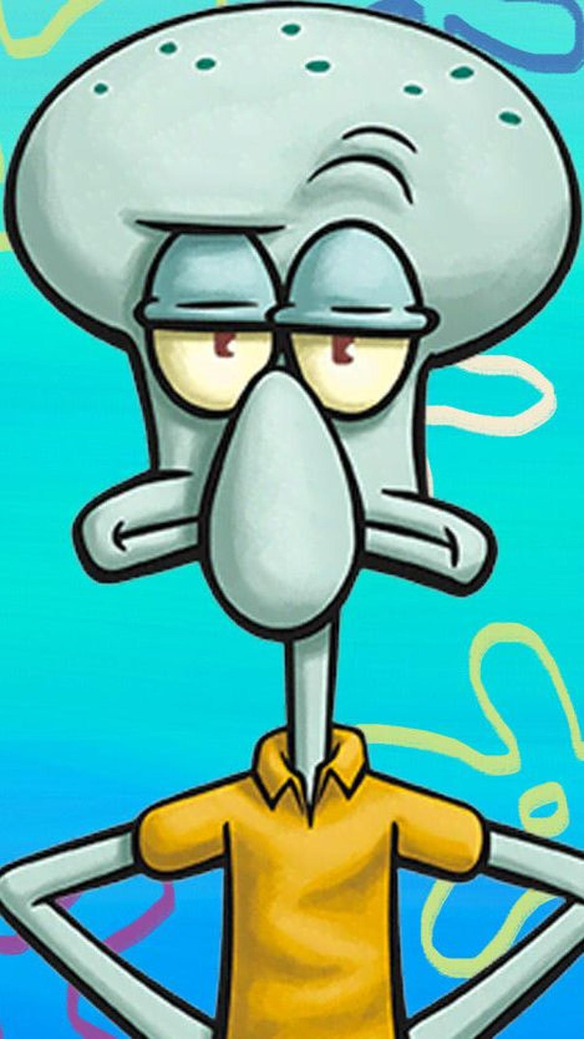 6. &ldquo;Hari baru, migrain baru&rdquo; &ndash; Squidward 7. "Halo. Anda menelpon dari rumah orang berbakat yang tak dikenal. &rdquo; &ndash; Squidward