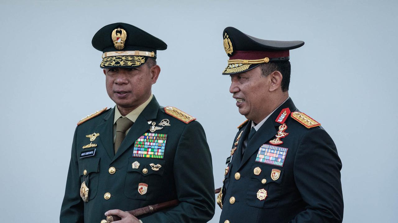 FOTO: Presiden Prabowo Lantik 2.000 Perwira TNI-Polri di Istana Merdeka