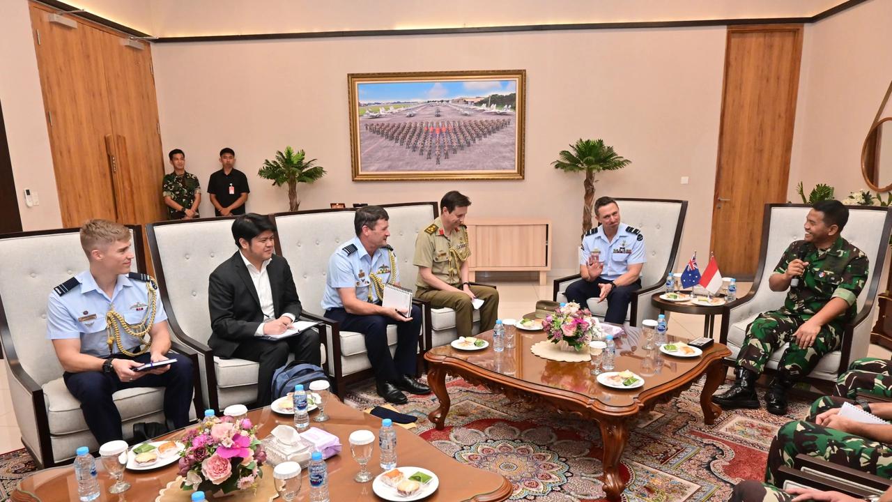 Perkuat Kerja Sama Pertahanan, Kaskoopsudnas Terima Kunjungan  Air Commander Australia