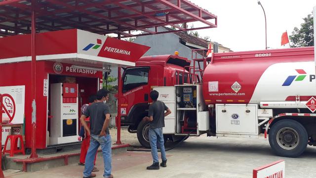 Pertashop di Cingebul, Kecamatan Lumbir, Kabupaten Banyumas, Jawa Tengah. (Foto: Liputan6.com/Istimewa)