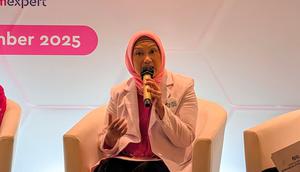 Dokter gigi sekaligus guru besar ilmu periodonsia Universitas Padjadjaran (Unpad) Profesor Amaliya dalam Indonesia Hygiene Forum (IHF) di Jakarta, Rabu (17/12/2025). Foto: Liputan6.com/Ade Nasihudin.