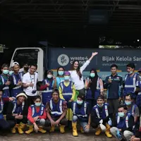 Luna Maya Bergabung dengan Waste4Change. Document/Waste4Change