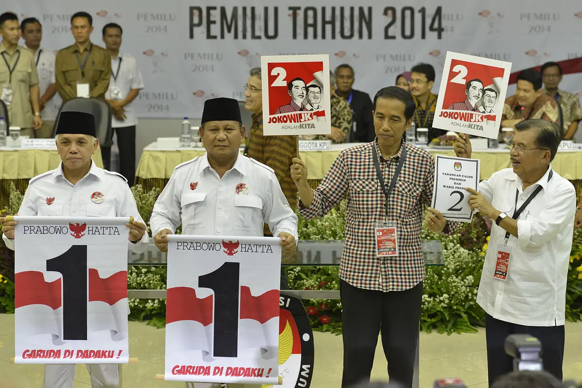 Jokowi-JK Prabowo-Hatta