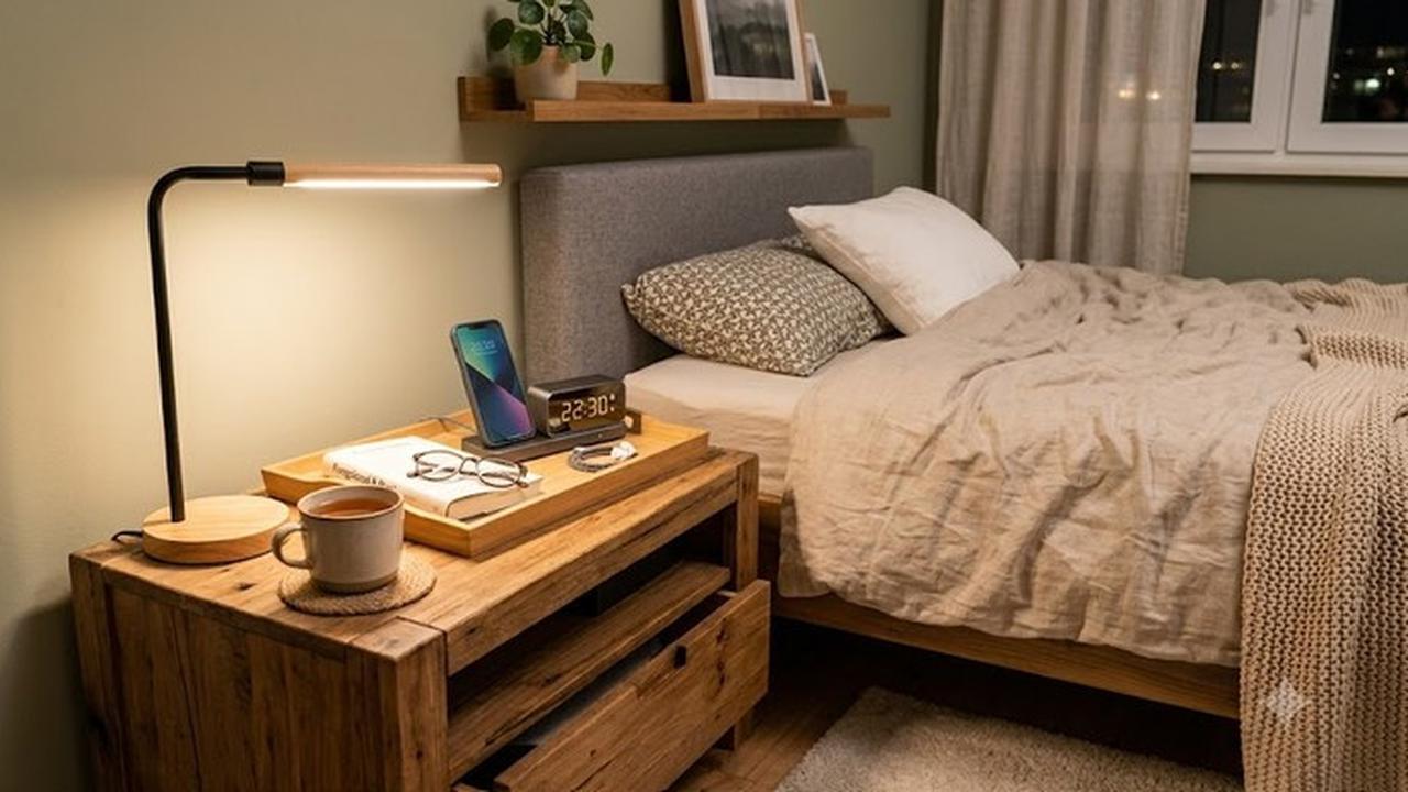 Aksesori Sederhana yang Membuat Area Samping Tempat Tidur Lebih Fungsional (AI Generated)