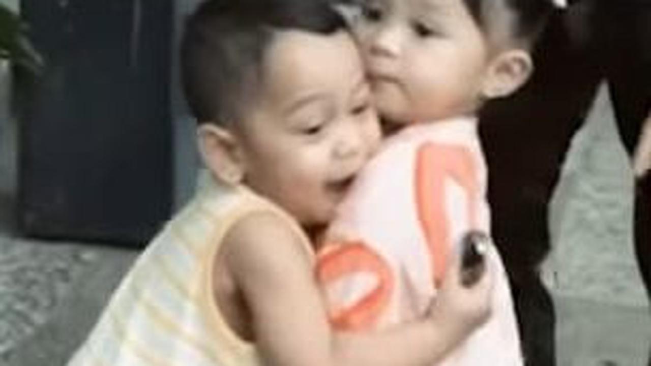 Lucunya Al Fatih Langsung Peluk Baby Ameena saat Bertemu, Aurel 'Ini Kayak Siapa, Papanya?