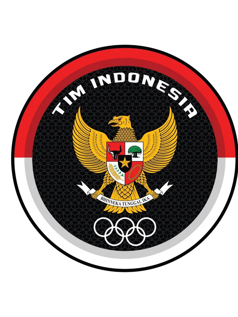Logo Kontingen Indonesia di Olimpiade Tokyo 2020.