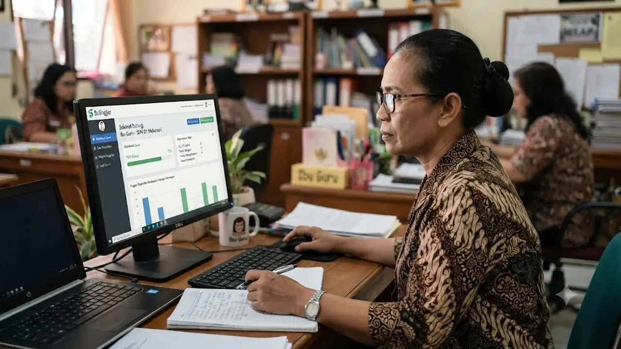 Peserta Survei Lingkungan Belajar 2026 (AI Generated)
